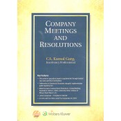 Wolters Kluwer's Company Meetings and Resolutions by CA. Kamal Garg